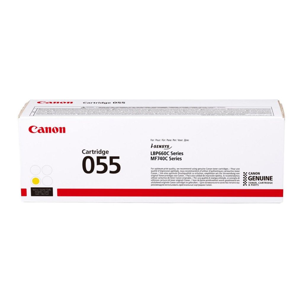 Canon Original 055 Yellow Toner Cartridge 3013C002